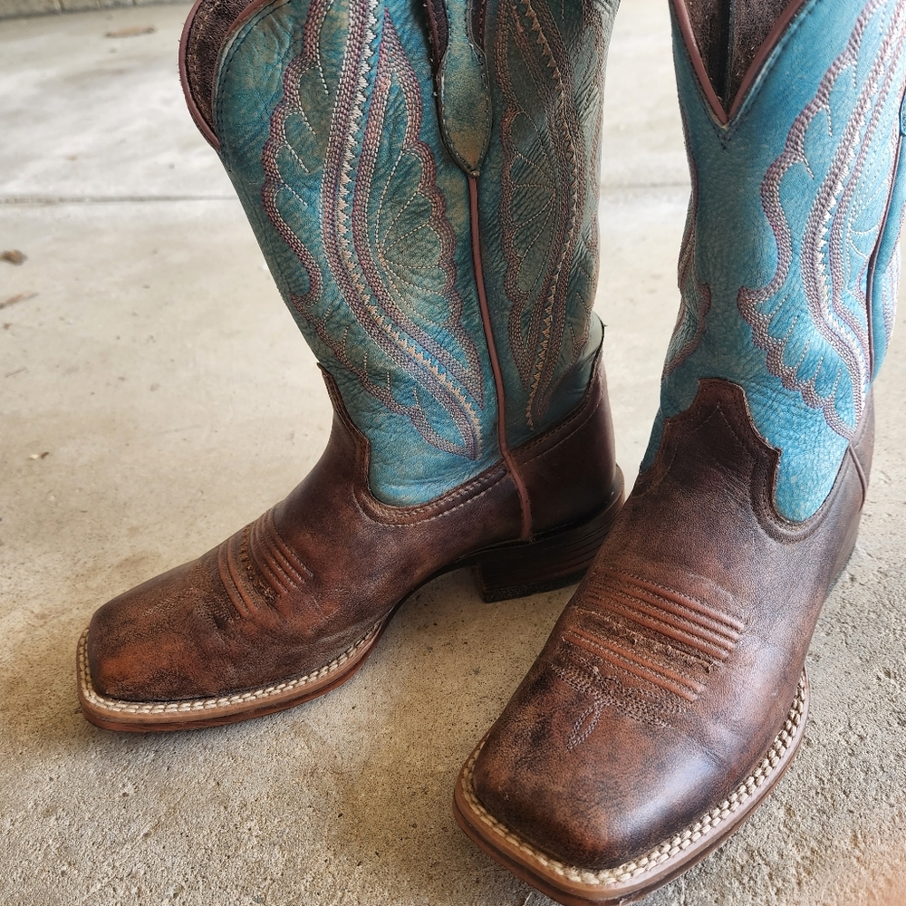 Womens Ariat Square Toe PrimeTime Western Boots